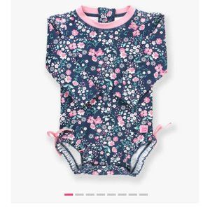 RuffleButts Moonlit Meadow One Piece Swimsuit sz 3-6 month